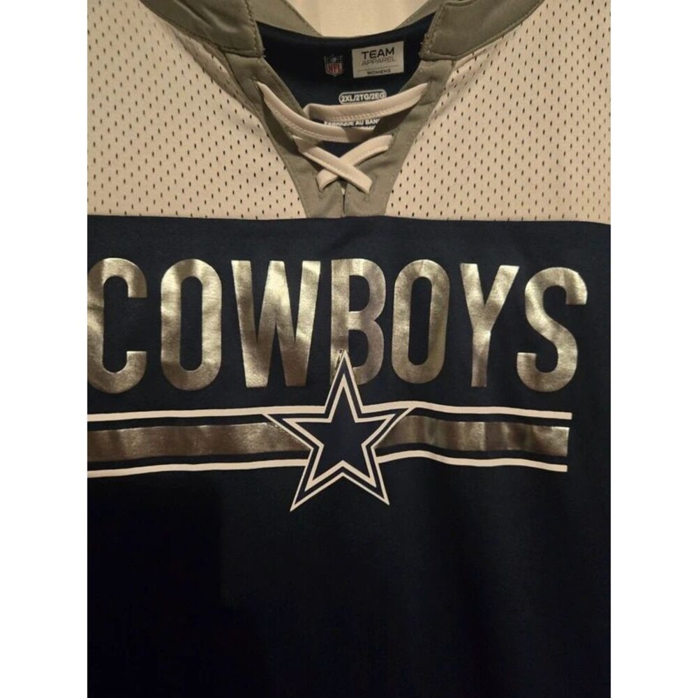Dallas Cowboys NFL Women's 2xl Shirt (LOC-33) - Picture 2 of 4